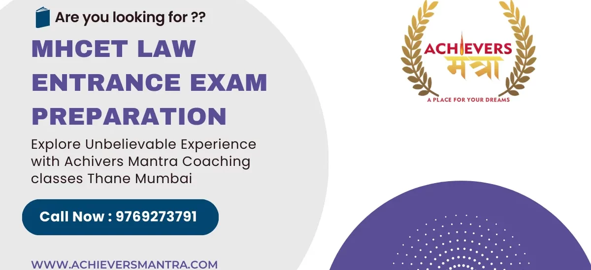 Best MHCET LAW Exam Coaching Classes Thane Mumbai