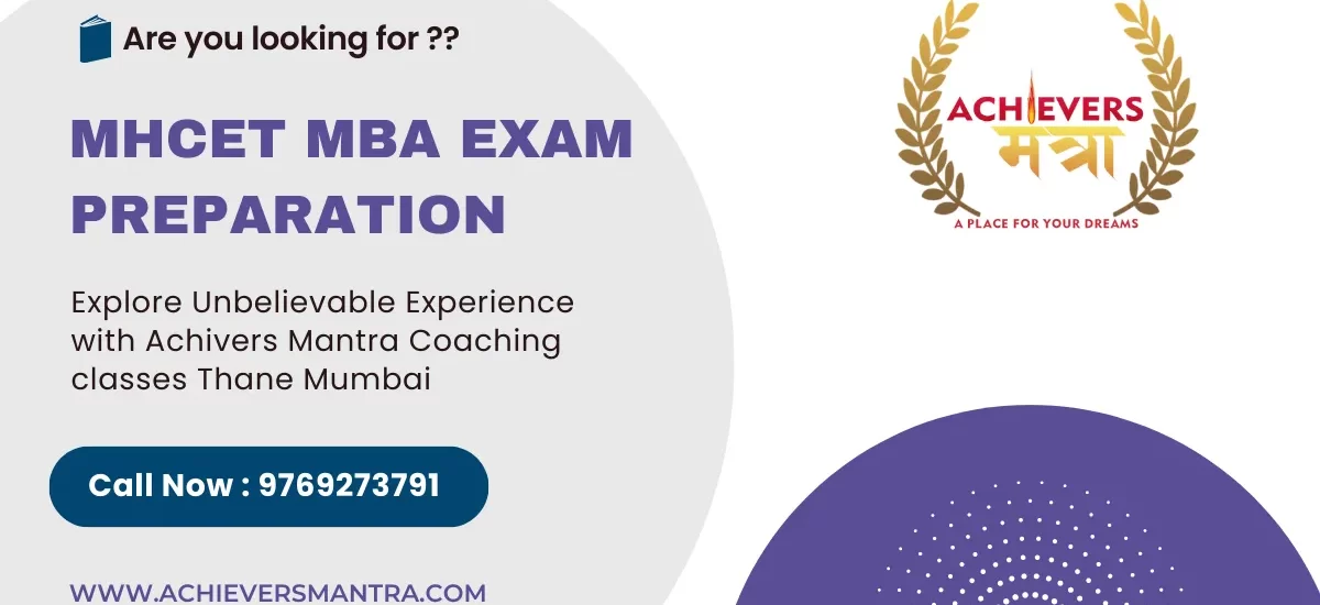 Best MAH CET MBA Coaching Classes in Thane Mumbai