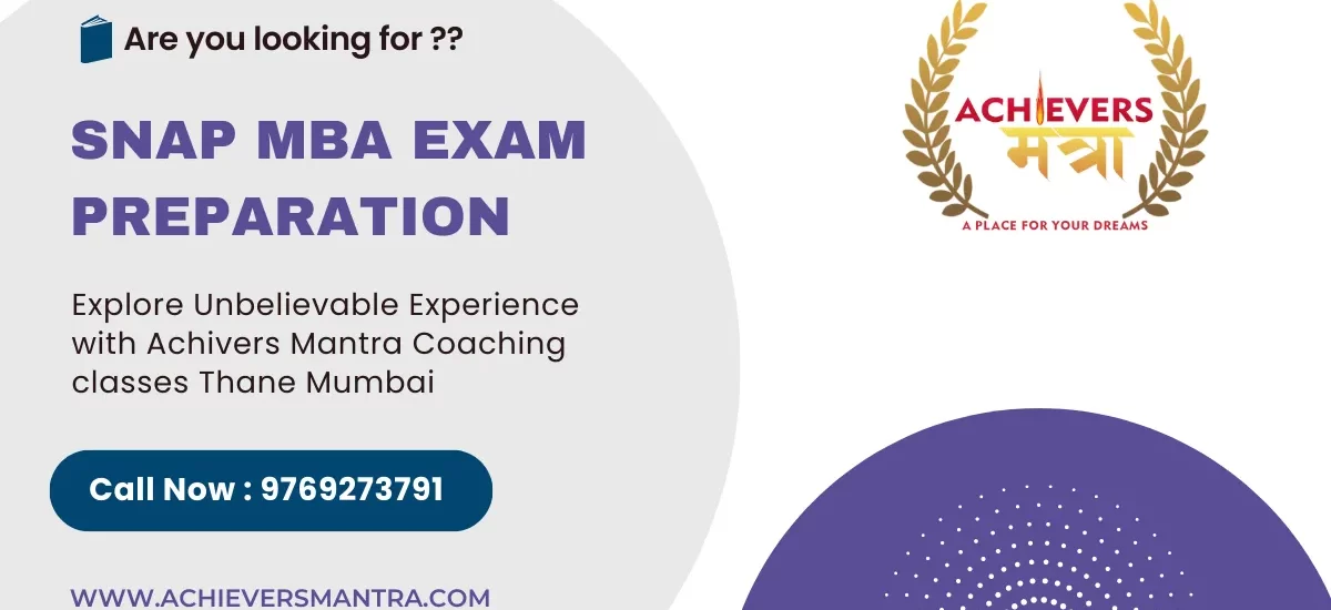 SNAP Exam Coaching Classes Thane Navi Mumbai