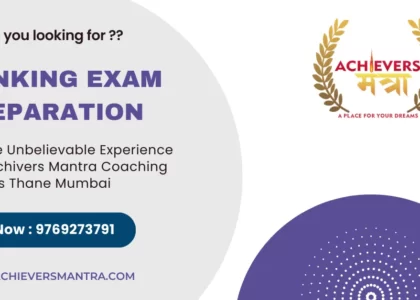 Bank PO and Bank clerk Entrance Exam Coaching Classes Thane Navi Mumbai