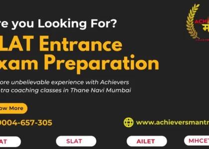 Best SLAT Law Entrance Exam preparation thane.