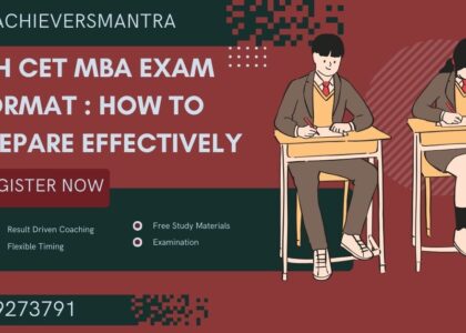 MH CET MBA Exam Format