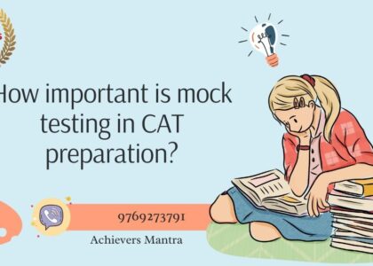 How important is mock testing in CAT preparation