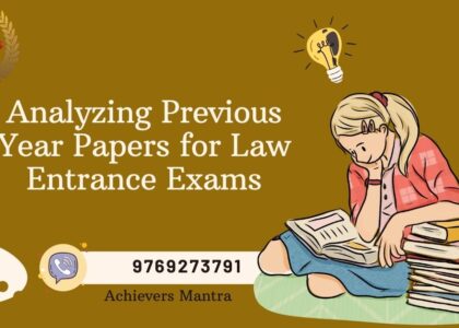 Analyzing Previous Year Papers for Law Entrance Exams
