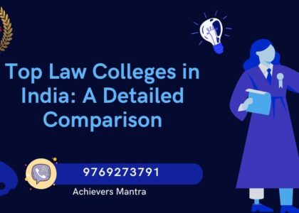 Top Law Colleges in India A Detailed Comparison