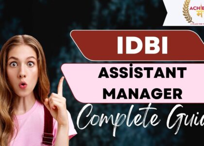 IDBI Assistant Manager Exam